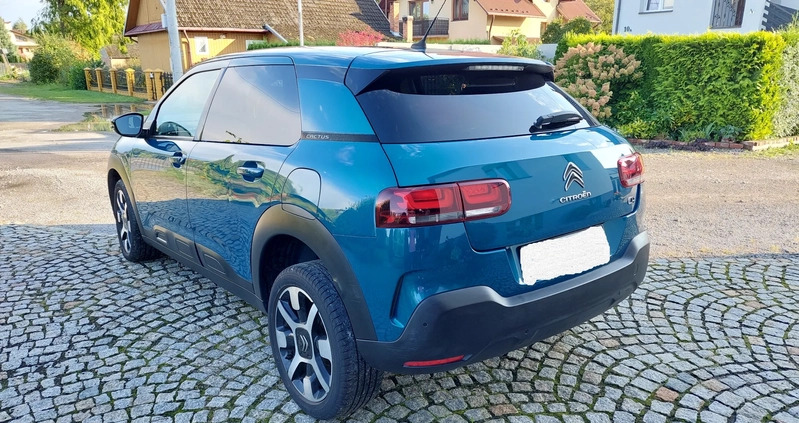 Citroen C4 Cactus cena 56500 przebieg: 116000, rok produkcji 2018 z Międzychód małe 172